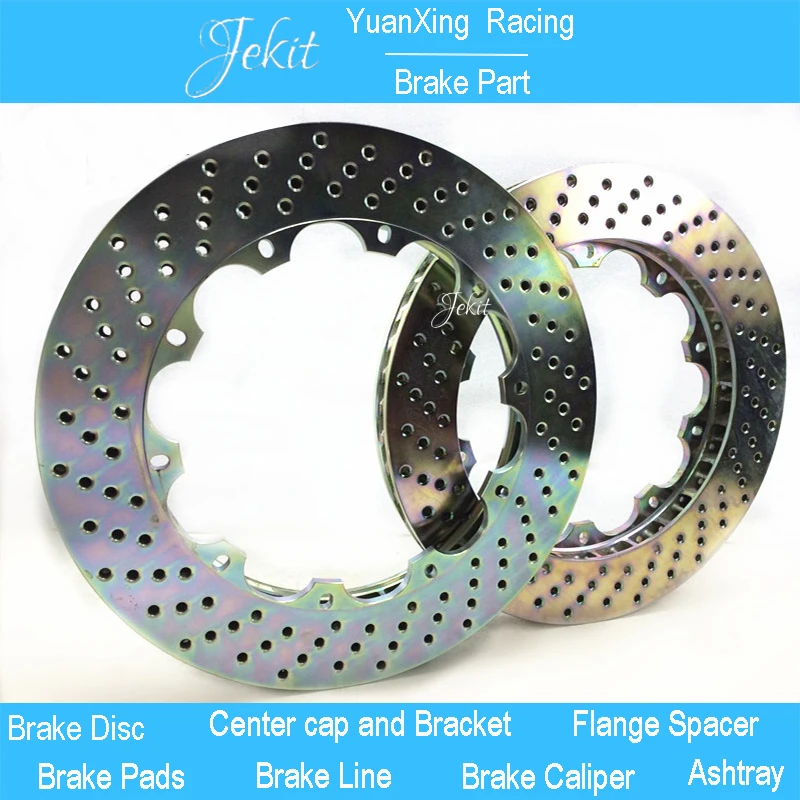 

Jekit 355*32mm rotors size for Ford Mustang 2.3 t six generation year 2016 for Brembo 18Z with 6 pots calipers
