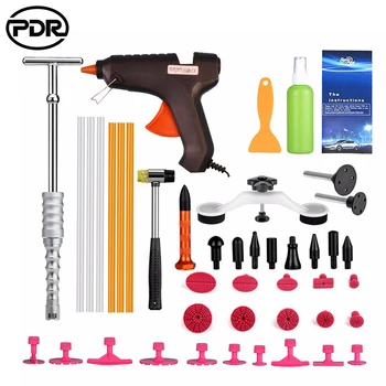 PDR Tools Paintless Dent Removal Car Kit Tools Auto Hail Repair Tool Set Dent Puller Pulling Bridge Suction Cups Glue Tabs PDR Tools Paintless Dent Removal Car Kit Tools Auto Hail Repair Tool Set Dent Puller Pulling Bridge Suction Cups Glue Tabs