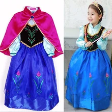 BOTEZAI Baby Girl Elsa Dress for Girls Clothing 3 4 5 6 7 8 10yrs Cosplay Elsa Costume Halloween Party Princess dresses Teens цена BOTEZAI Baby Girl Elsa Dress for Girls Clothing 3 4 5 6 7 8 10yrs Cosplay Elsa Costume Halloween Party Princess dresses Teens цены онлайн