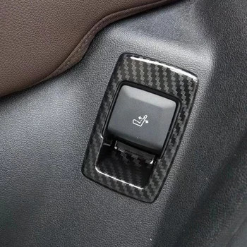 

For BMW X3 2018 2PCS ABS Chrome Car Rear Seat Adjustment Knob Button Switch Cover Trim Moldings Car Styling Auto Accessories