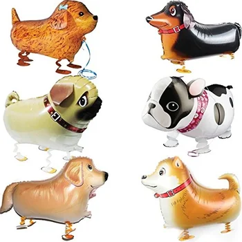 

Walking Animal Balloons Pet Dog balloons - 6pcs Dog Balloon Air Walkers, Kids Gift Birthday Party Decor