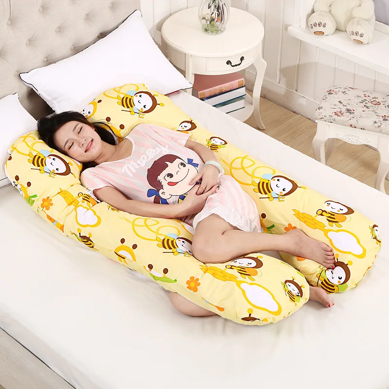 130*70 см подушка для сна для беременных женщин беременность u-образная Подушка для беременных женщин Подушка для кормления поясничная подушка