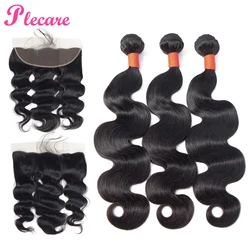 Paquetes de Plecare con Haces de Ondas de Cuerpo Frontal de Malasia con Armadura Frontal de Cabello Humano 100% 3 Haces de Pelo Frontal No Remy Paquetes de Plecare con Haces de Ondas de Cuerpo Frontal de Malasia con Armadura Frontal de Cabello Humano 100% 3 Haces de Pelo Frontal No Remy