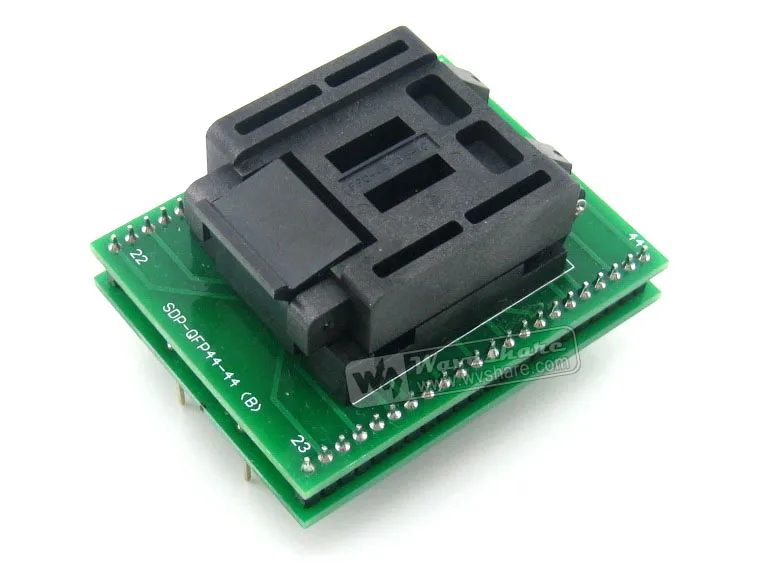 QFP44 TO DIP44 (B) Programmer Adapter Enplas IC Programmer Adapter for QFP44/TQFP44/FQFP44/PQFP44 package 0.8mm Pitch QFP44 TO DIP44 (B) Programmer Adapter Enplas IC Programmer Adapter for QFP44/TQFP44/FQFP44/PQFP44 package 0.8mm Pitch