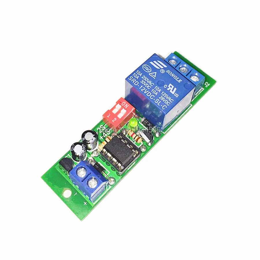 

DC 12V Automatic Boot Module Auto Start Delay Timing Timer Signal Trigger Time Relay ON OFF Switch Computer Server