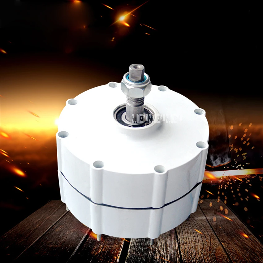 

NE-800W Three-phase AC Permanent Magnet Generator Alternator 800W Wind Turbine Generator IP55 24V/48V 500r/min 20MM Hot Selling