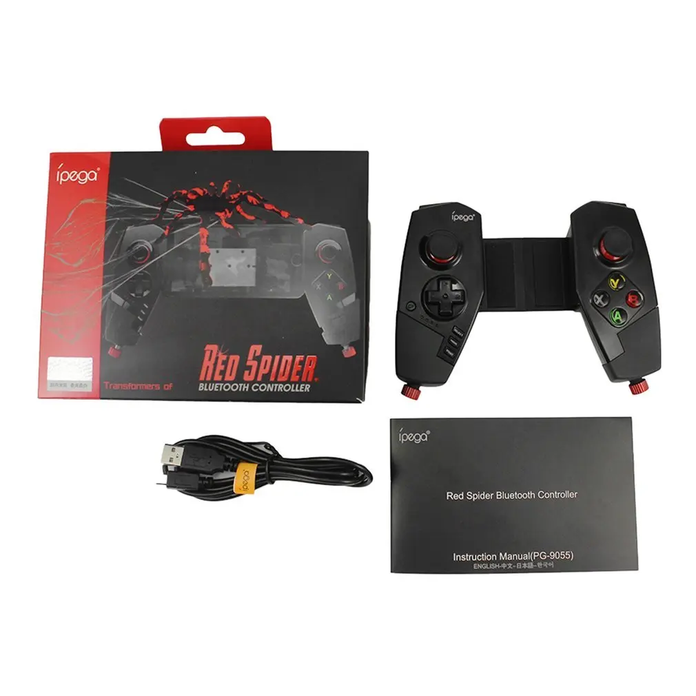 

PG-9055 Wireless Bluetooth Game Handle Controller With Stretch Bracket