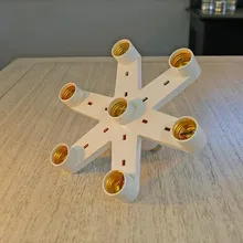 1 до 7 e27 патрон E27 Цоколь светодиодный патрон База разделитель ламп преобразователь сидений утилита модель* D