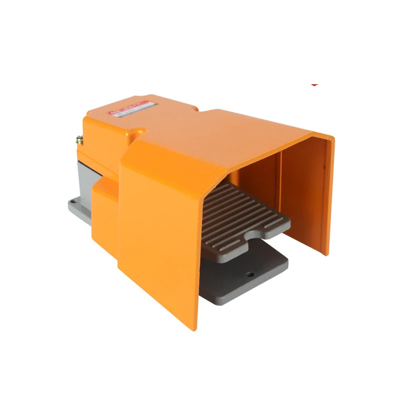 

switch with CE certificate LT-6H Guard free shipping CNC metal alloy foot pedal switch, on-off Industrial heavy duty.
