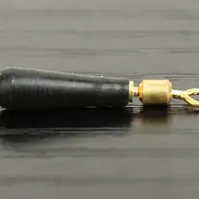 100 шт. Медная головка резиновый плавающий разъем сиденья вращение сушки Поворотная скорость поплавок Морская Лодка рыболовный аксессуар приманка-4620132