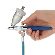 Одно действие 0,5 мм Калибр горшок 15 мл металлическая чашка ASG0013-178 пескоструйная очистка Аэрограф с трубкой