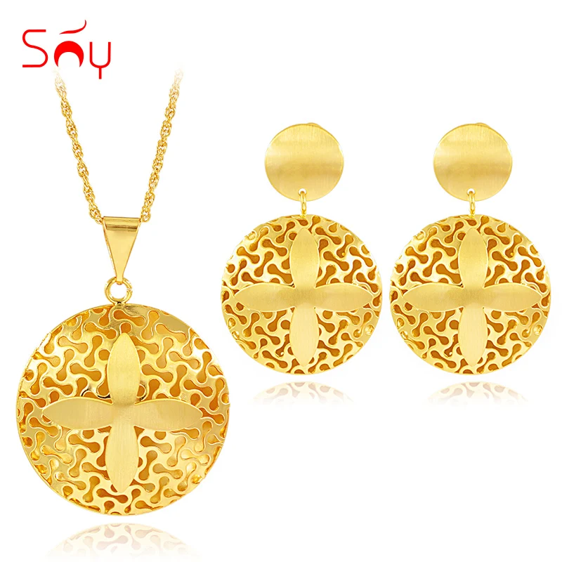 Ювелирные украшения Sunny Jewelry в винтажном стиле с крестом для женщин ожерелье