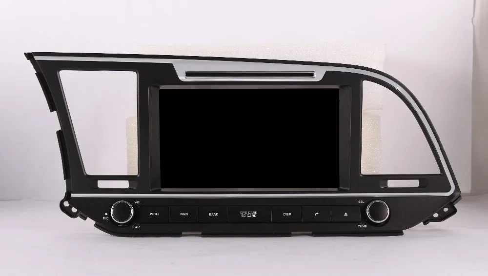 Flash Deal 2019 8 inch 4G LTE Android 8.1 IPS quad core car multimedia DVD player Radio GPS FOR HYUNDAI ELANTRA 2016 2017 2018 2019 - WIFI 2