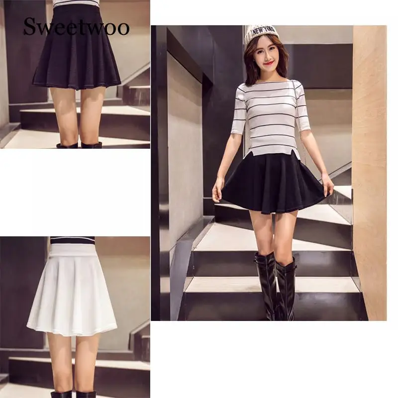 

2019 New Girls A Lattice Short Dress High Waist Pleated Tennis Skirt Uniform With Inner Shorts Underpants For Badminton Cheerlea