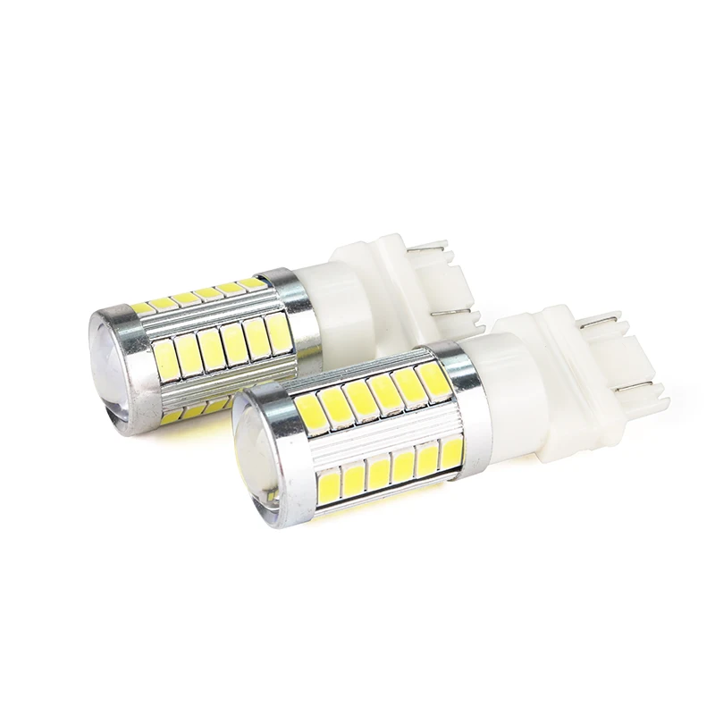 Xenplus 2 шт. T25 3156 P27W 3157 P27/5 Вт светодиодные автомобильные сигнальные огни 33 SMD для Jeep