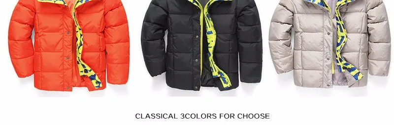 Детская зимняя куртка для мальчиков для девочек длинная детская парка с капюшоном куртки на 4-12 лет толстая теплая одежда для прогулок