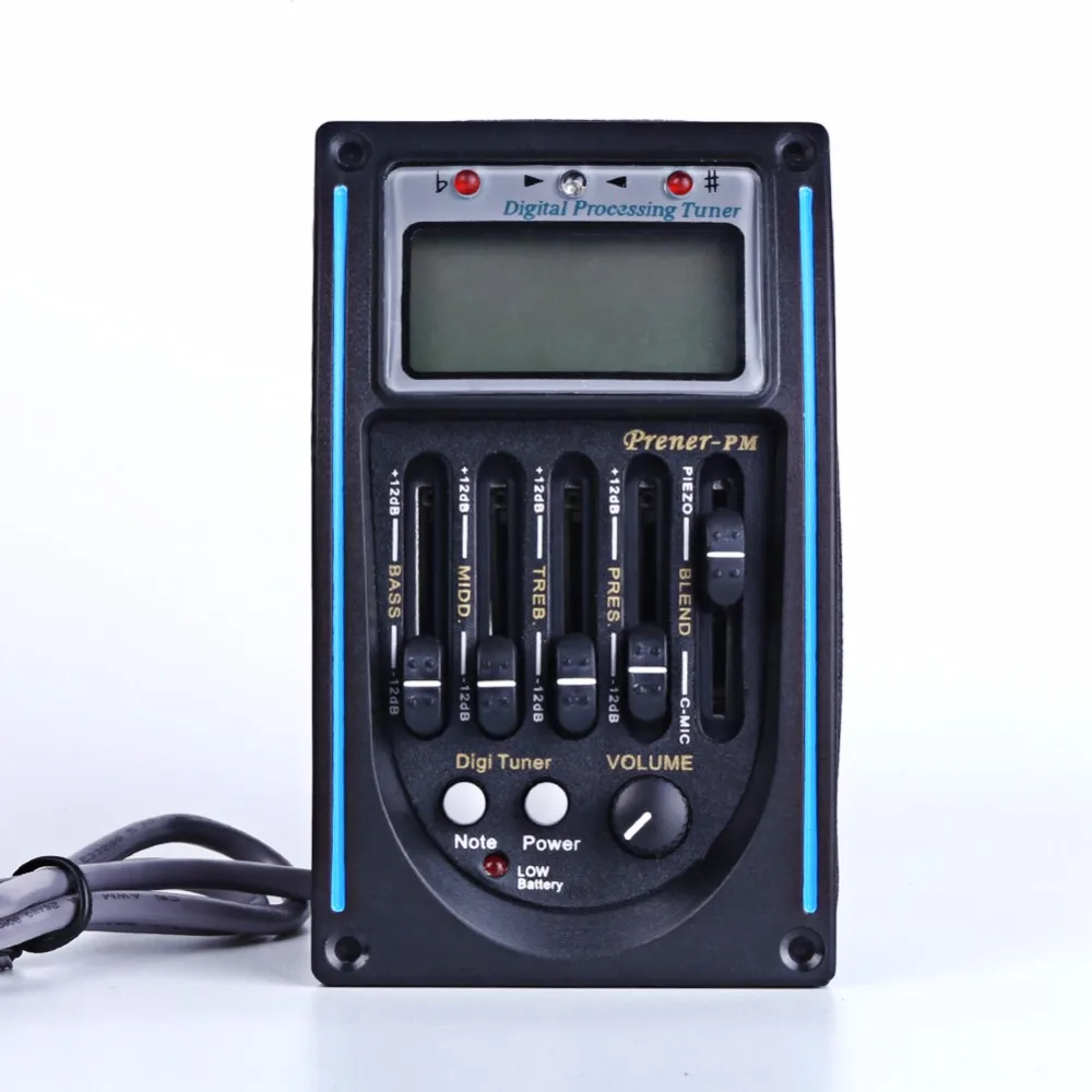 NEW Tone and Volume Control Acoustic EQ Equalizer System Guitar Preamp