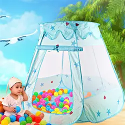Дети океан мяч Яма бассейн игрушки открытый и закрытый детские игрушки палатки для маленьких девочек Сказочный домик Playhut палатка
