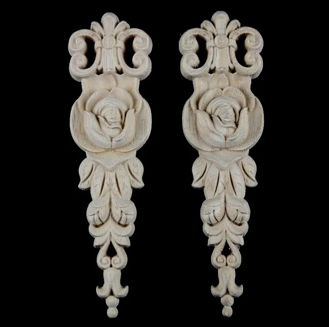 Us 16 99 15 Off Aliexpress 2pcs Lot 19x5 5x1cm European Style Wood Decals Wardrobe Cabinets Flower Real Decor From Reliable Us 16 99 15 Off Aliexpress 2pcs Lot 19x5 5x1cm European Style Wood Decals Wardrobe Cabinets Flower Real Decor From Reliable
