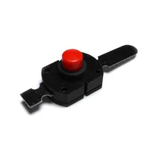 Common Used C8 Durable LED Flashlight Switch Parts Torch Push Button Switches Red/ White Button Switches