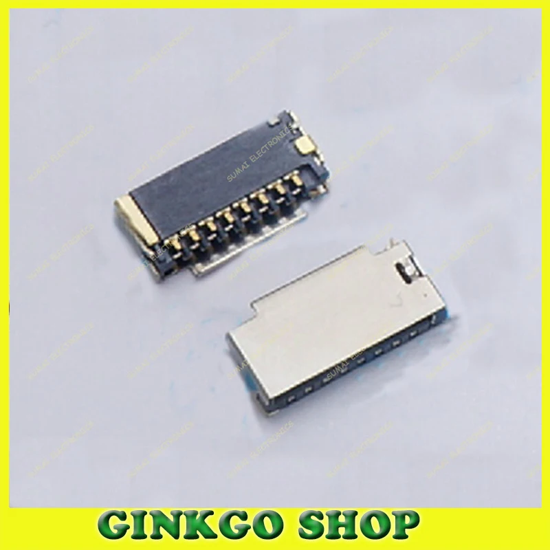 100pcs/lot Mini Micro SD card holder TF Memory connector Slot Sockect with test Foot | Обустройство дома