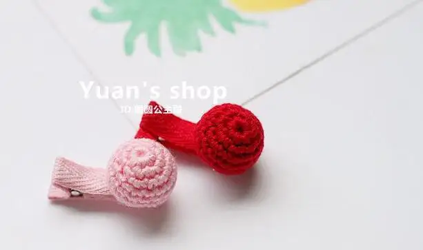 cotton lollipop hair clip3