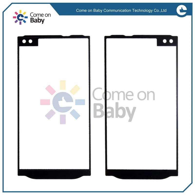 LG0590 New Black For LG V10 H960 H961 H962 H900 H901 H990 VS990 OEM Outer Front Screen Glass Panel Lens Replacement