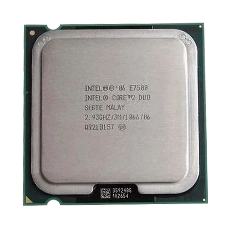 Двухъядерный процессор INTEL core2 E7500 core (2 93 ГГц/3 Мб кэш/FSB 1333) Intel LGA775 | Компьютеры и