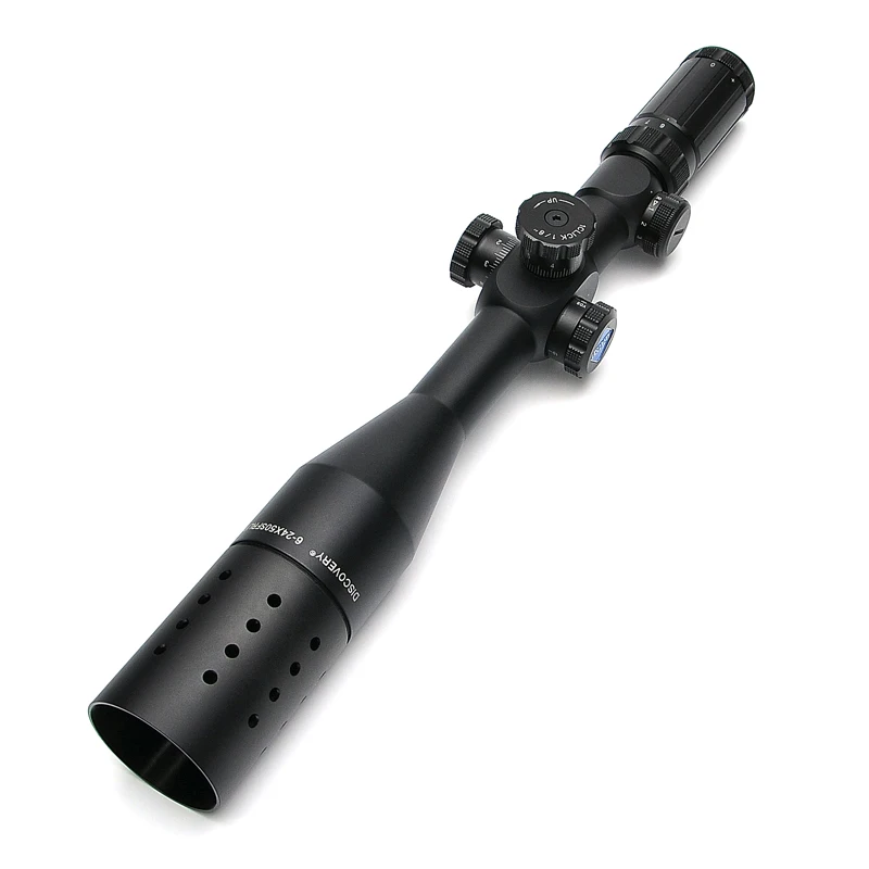 Discovery FFP 6 24x50 SFRLIR Riflescope Front And Rear Sights font b Rangefinder b font Rifle