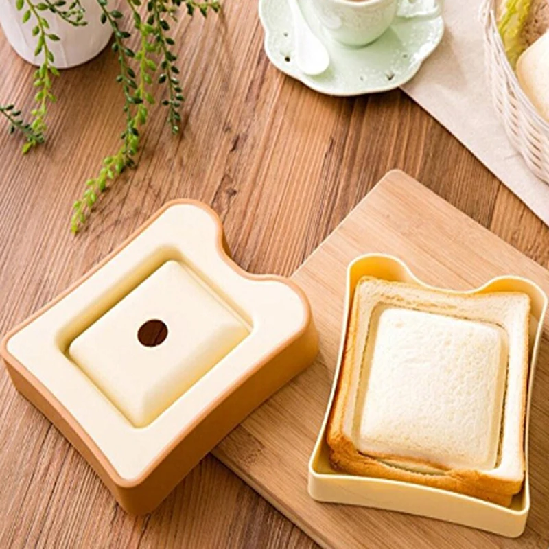 Square Shape Sandwich Mold Bread Toast Muffin Baking Moulds Cake Decor