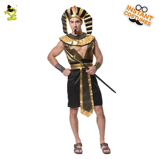Popular King Of Egypt Pharaoh Costume Masquerade Party Traditional