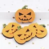 Parches acolchados de tela no tejida con apliques de calabaza para Halloween, 10 Uds., para disfraces de Halloween, sombreros, accesorios de adorno, F79 ► Foto 1/4