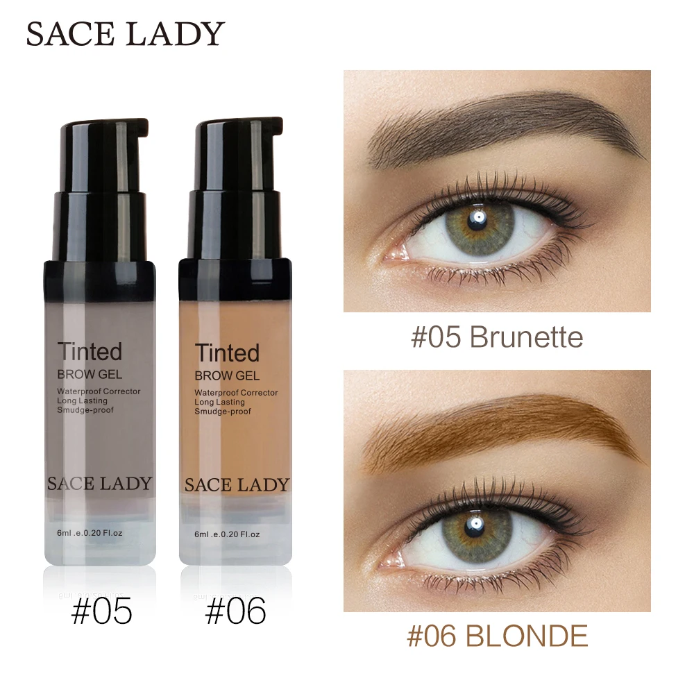 Sace lady Waterproof Eyebrow Dye Gel Makeup Shadow for Eye Brow Wax Long Lasting Tint Shade Make Up Paint Pomade Brand Cosmetic Sace lady Waterproof Eyebrow Dye Gel Makeup Shadow for Eye Brow Wax Long Lasting Tint Shade Make Up Paint Pomade Brand Cosmetic