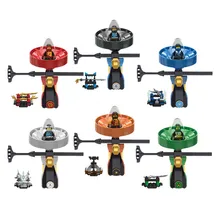 1 Pic NOVO Beyblade Spinning voando Ninja Lloyd Cole Zane Figuras de Ação Building Blocks Brinquedos Presentes Compatível lEgOing nINjAgOes