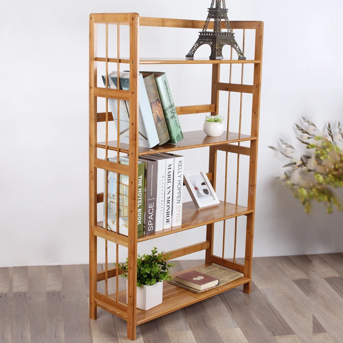 Ikea Thick Bamboo Sub System Bookcase Bookcase Simple Small Wood