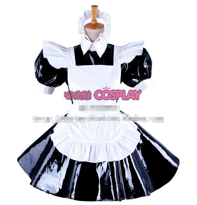 Online Buy Wholesale Pvc Sissy Maids Dress From China Pvc Sissy Hot Sell Custom Made Sexy Sissy Maid Dress Lockable PVC Uniform Cosplay Party Halloween(China - Online Buy Wholesale Pvc Sissy Maids Dress From China Pvc Sissy