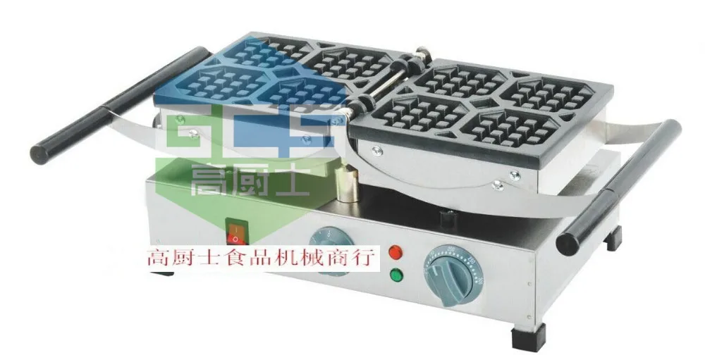 Free shipping 110v 220v COMMERCIAL waffle machine can rolling over waffle maker grill