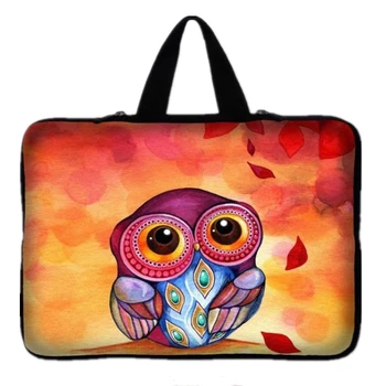 

Owl Design Laptop Sleeve Bag Tablet Notebook Case For 7.9 9.7 inch 10'' 11.6" 13'' 13.3" 14" 14.4" 15'' 15.6" 17" 17.3'' #1 #D
