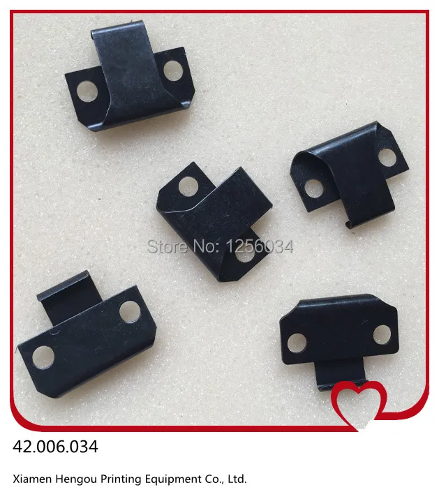 

1 piece blanket lock for heidelberg machine SM52 PM52 GTO52 parts offset gto 42.006.034, G2.006.038