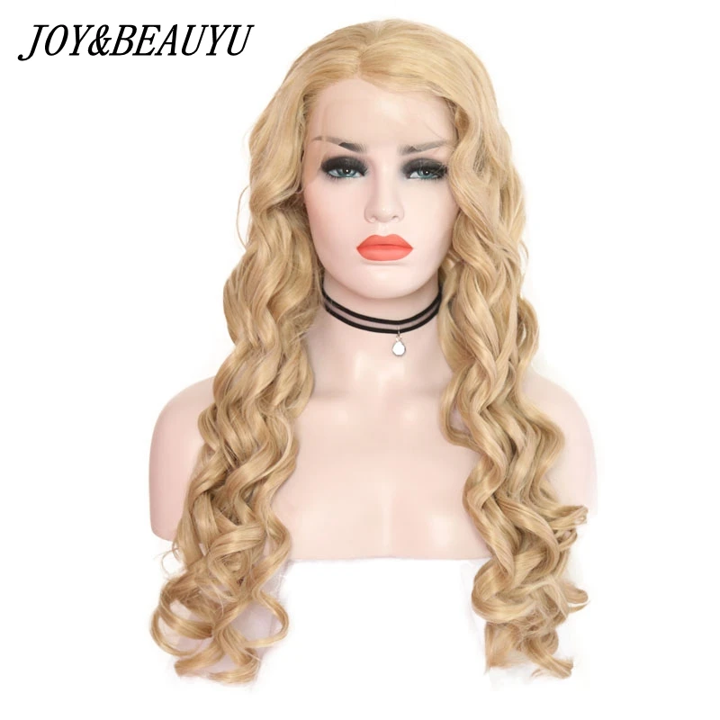 Парик JOY & BEAUTY 24 26 дюймов высокотемпературные волоконные фронтальные