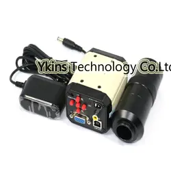 3 in1 HD промышленности микроскоп Камера 2.0MP VGA USB CVBS AV ТВ выходы + 130X C-Крепление объектива для для печатной платы лабораторное
