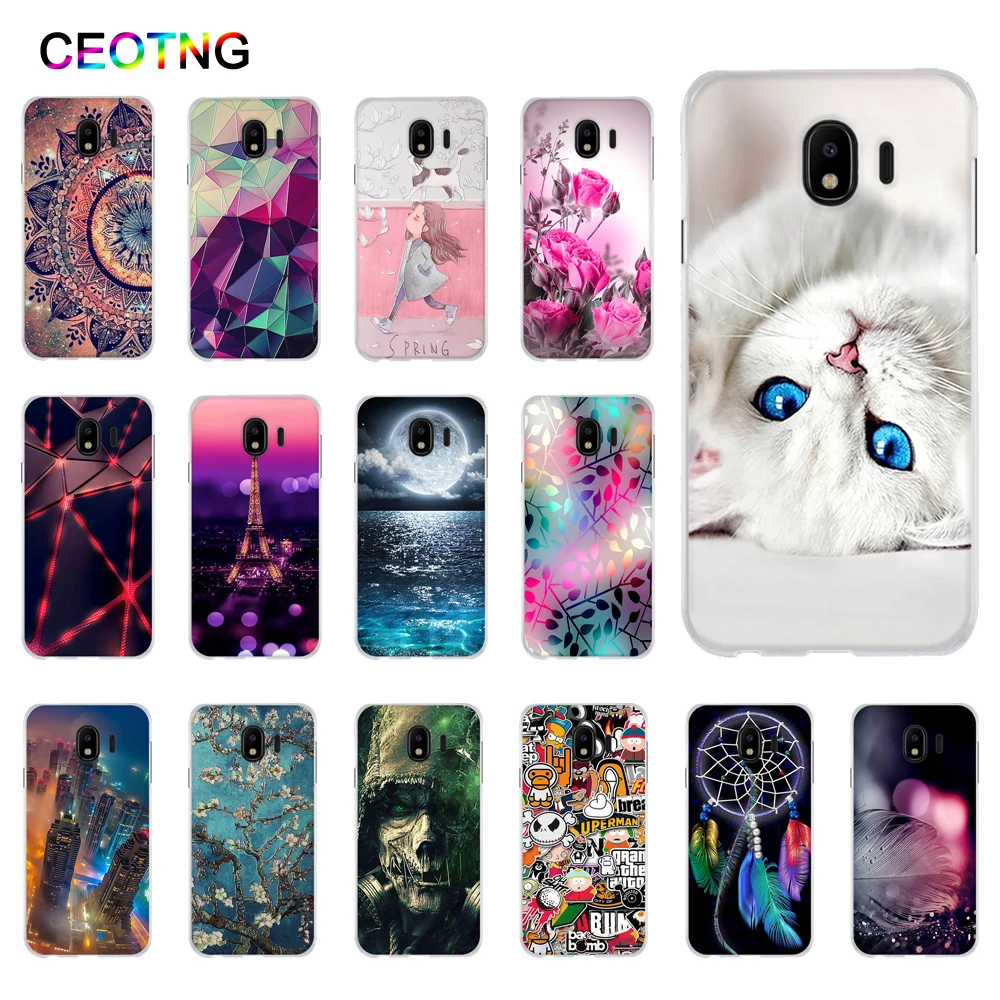 

Silicone Cover for Samsung Galaxy J4 2018 J400 Case Back Phone Cases for Samsung Galaxy J 4 2018 Covers Soft Shells Fundas Bag