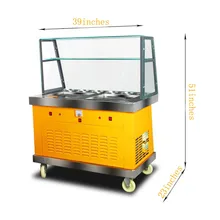 Коммерческая машина для приготовления мороженого Жареная Машина для мороженого