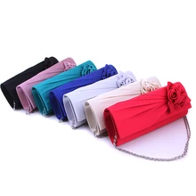 Neue Europäische Blume Handtasche Brautjungfer Hochzeit Abendtasche Kette Beiläufige Handtasche Partei Schulter Messenger Bags