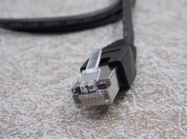 50 шт. 30 см винт Панель Крепление RJ45 Cat5 папа к женскому Ethernet LAN Сетевой удлинитель