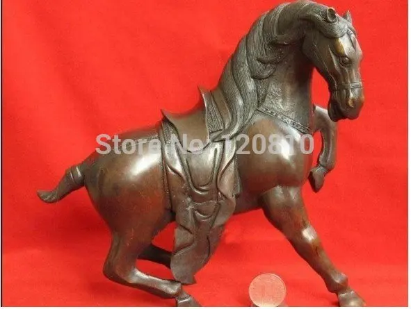 

Rare Asian Bronze Statue Horse