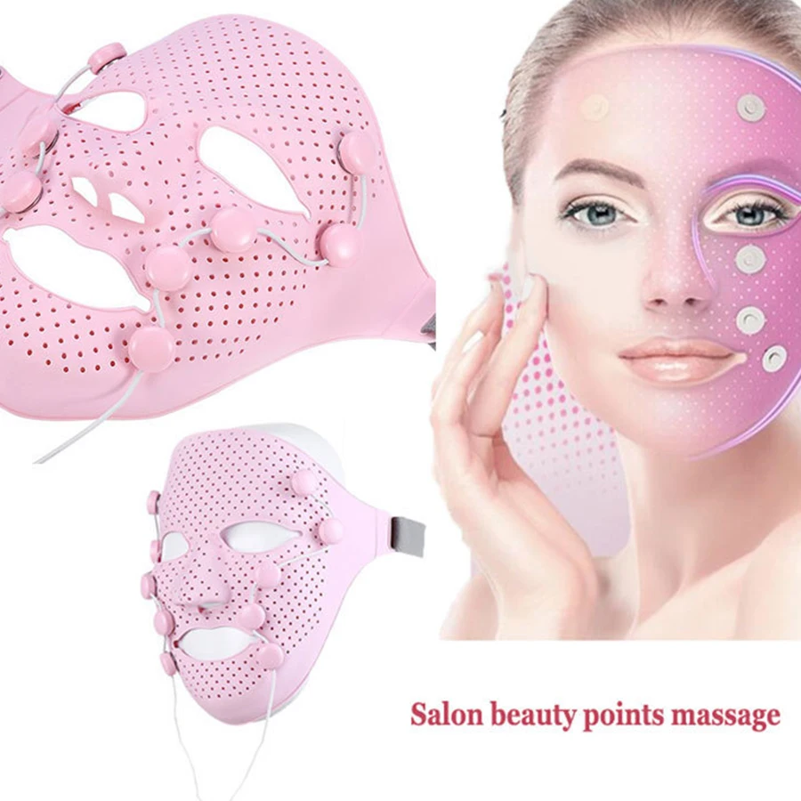 EMS Face lifting Facial Mask Massager Anti Wrinkle Aging Remover Eye