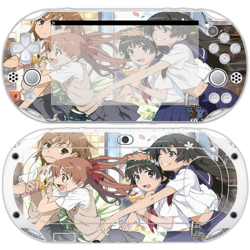 Виниловая наклейка Kurumi Tokisaki для девочек Защитная пленка Sony PlayStation PSvita 2000 PSv