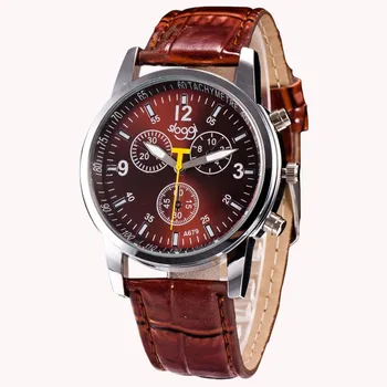 

Watches Men Fashion Watch Luxury Fashion Crocodile Faux Leather Mens Analog Watch Wrist Watches 2020 #Zer