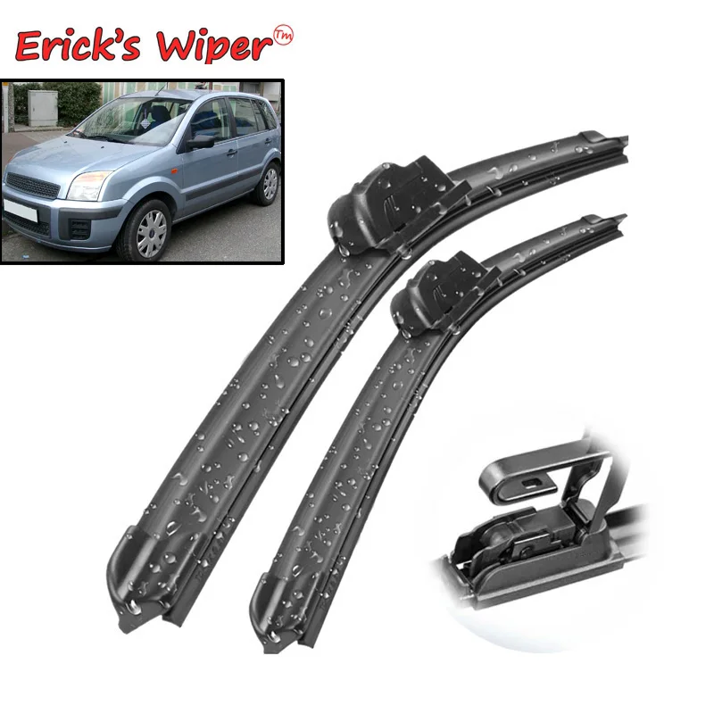

Erick's Wiper Front Wiper Blades For Ford Fusion ( Europe Model ) 2002-2011 MKWindshield Windscreen Front Window 22"+16"